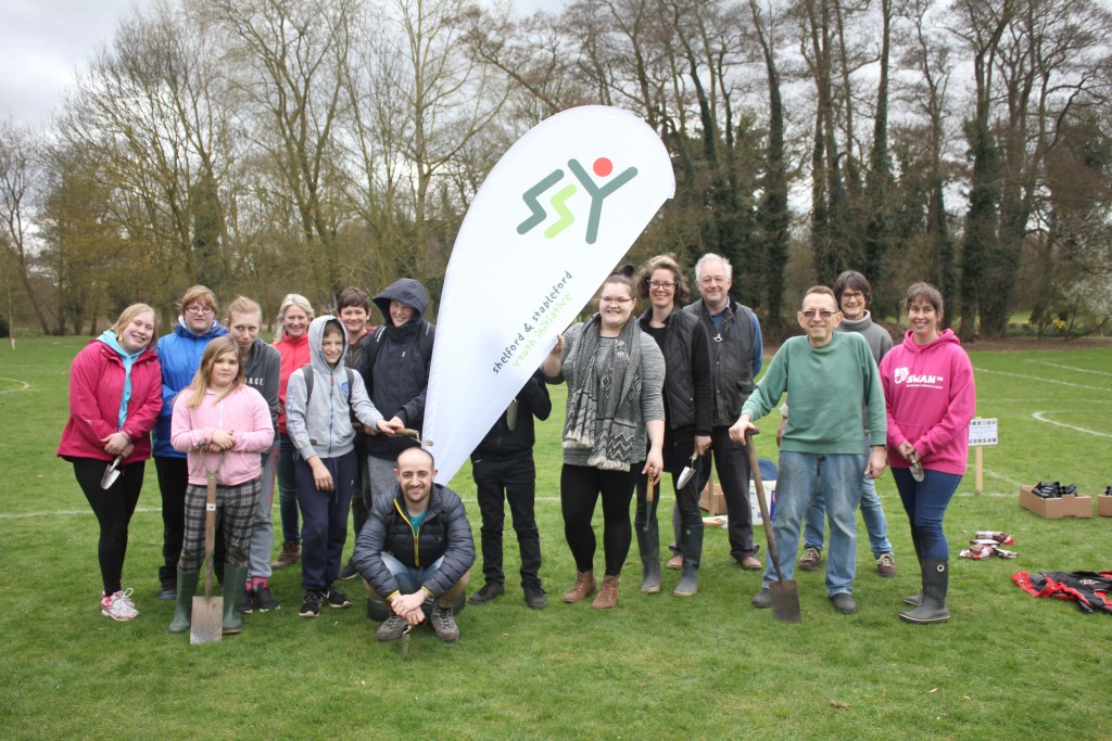 Group photo of the volunteers