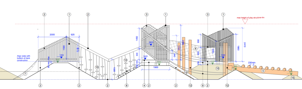 climbing frame elevation