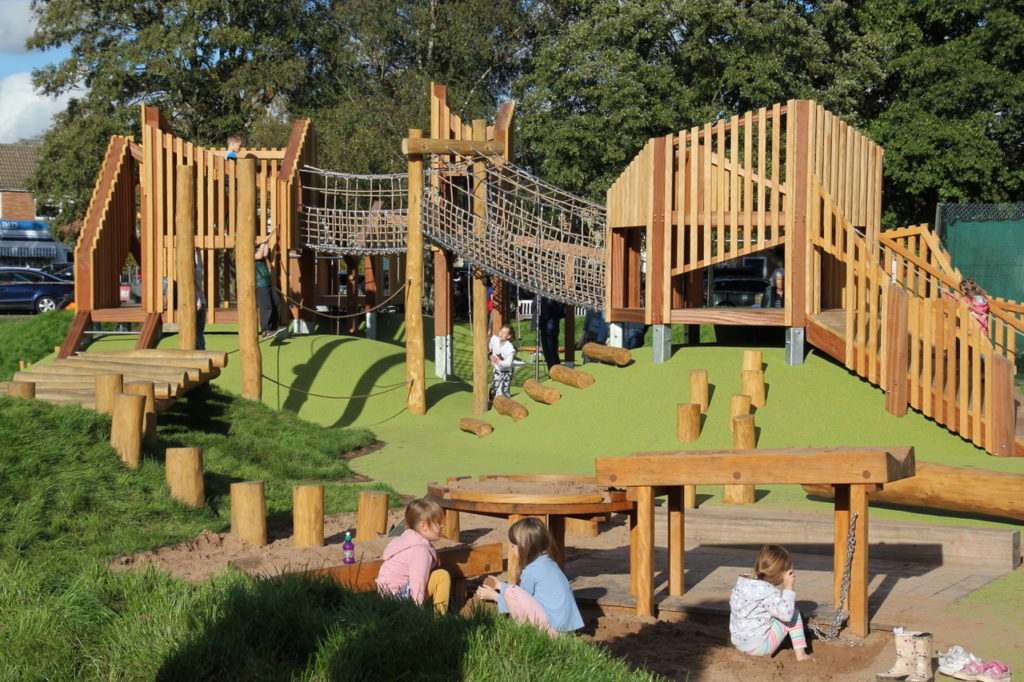 Picture of the Playscape playground
